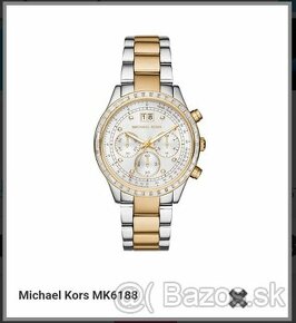 Hodinky vodotesné luxusné Michael Kors 6188 dámske dohodou