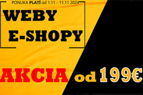 ⚡️Profesionálna tvorba webstránok a e-shopov už od 199€⚡️