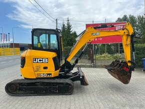 Minibager minirypadlo JCB 50Z-2, 884 motohodiny, 2021rv