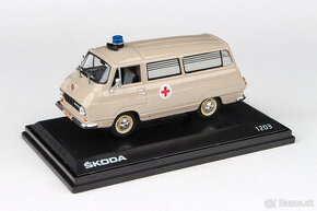 Model Škoda 1203 sanitka prevozka, 1:43 Abrex