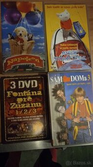 3 DVD FONTÁNA PRE ZUZANU - TRILÓGIA DUŠANA RAPOŠA A VHS