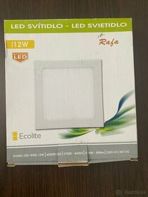 Podhľadové LED svietidlo Ecolite LED-WSQ-12W/4100 - 1