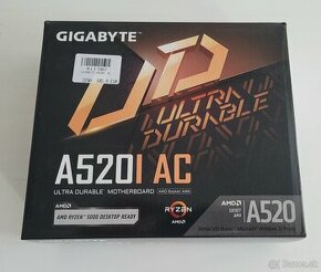 GIGABYTE A520I AC + Ryzen 5 5600