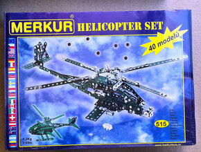 Zabalený Merkur helikopter set + nekompletný Merkur 3 Set - 1