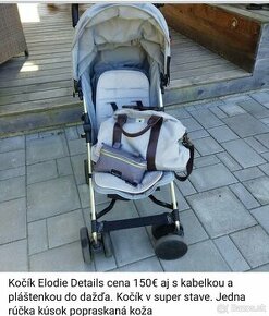 Predám športový kočík Elodie Details