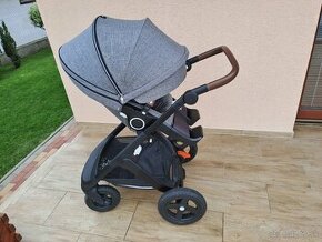 Stokke trailz terrain s predĺženou strieškou