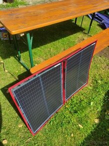 Prenosný solárny panel 100W -nabíjačka