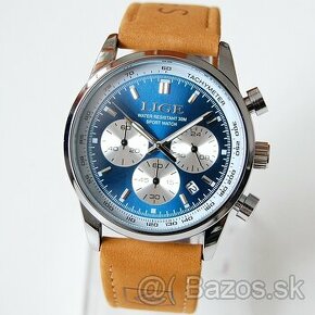 LIGE 89136 Luxury Chronograph - pásnke štýlové hodinky - 1