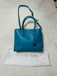 Nádherná tyrkysová kabelka zn. Michael Kors originál - 1