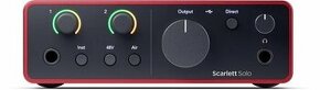 STUDIO SET Focusrite Solo 4Gen + RODE NT2-A Studio Kit