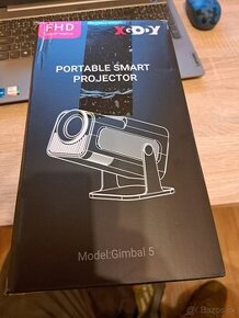 Prenosný projektor XGODY Gimbal 5 - NOVÝ, nepoužívaný