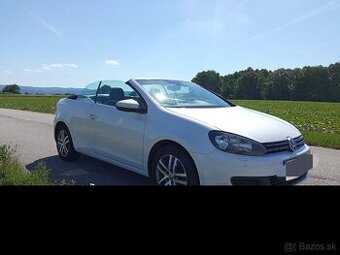 VW Golf 6 cabrio 1,6 Tdi 77kw/105hp M5 129800km