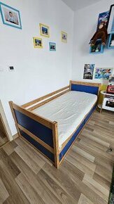 Detska postel s uloznym priestorom a matracom - 1