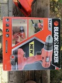 Vŕtačka a kompresor Black Decker