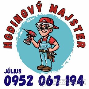 Hodinový majster, hodinový manžel, hodinový opravár