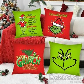 Grinch obliečky 45 x 45cm NOVE 