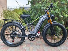 Výkonný ebike Burchda 1000W,20Ah,45km/h,120km,33kg,nový - 1