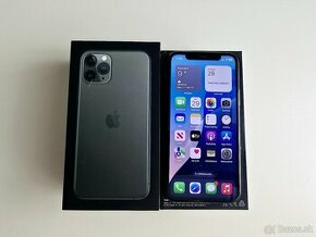 APLLE IPHONE 11  PRO BLACK 64GB ,Baterka 100% - 1