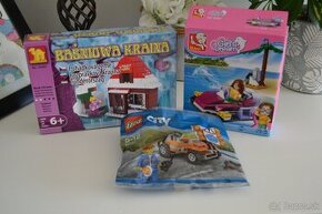 Lego a stavebnice kom. s Legom, 259 kusov