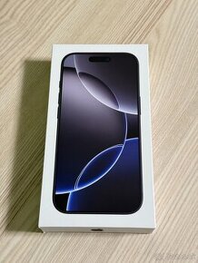 Apple iPhone 16 Pro 128 GB Black Titanium (nerozbalený)