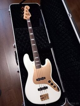 Fender Squier 40th Anniversary Jazz Bass Gold Edition LRL Ol