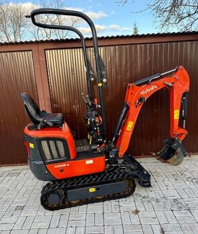 Minibagr Kubota K008-5 2023 malý nájezd