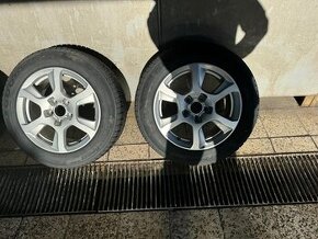 Hliníkové disky R16 a nové zimné gumy 205/60 R16 Goodride