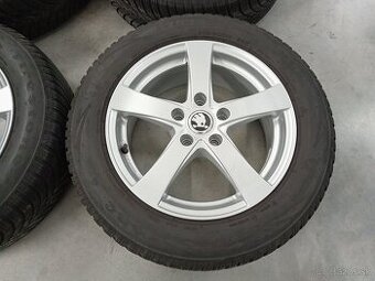 Predam zimne ALU 5x112 R16 6,5J ET46 DEZENT SKODA OCTAVIA - 1