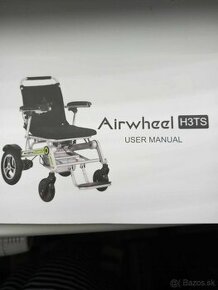 Elektrický invalidný vozík AIRWHEEL H3TS s diaľ. ovládaním