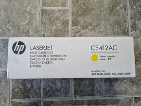 Toner HP Laserjet CE412AC Zlty