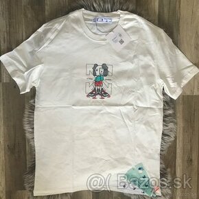 Panske tričko off white XL