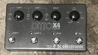 Predám Looper tc electronic Ditto X4 140€