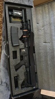 M4 AR15 MLOK MEDIUM 10” ALPHA s kompletným príslušenstvom