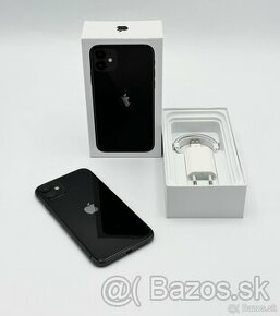 Apple iPhone 11 64GB Black 100% Zdravie Batérie TOP Stav