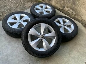 R17 ORIG.ZIMNÍ ALU KOLA 5x112 ŠKODA KODIAQ 215/65/17 - 1