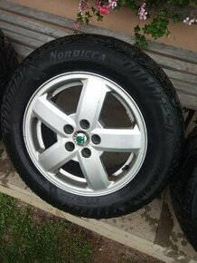 5x100 r15 zimne 195/65 - 1