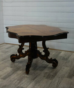 Stôl starožitný viktoriánsky ( 225 ) .