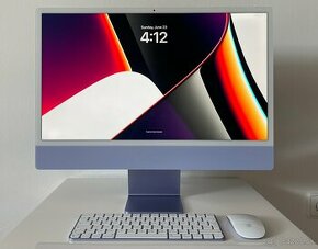 NOVÝ Apple iMac 24" (2021) M1, 512GB SSD, Touch ID