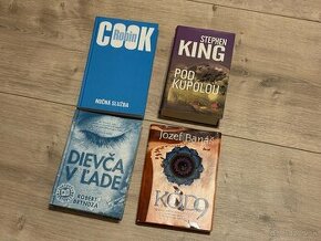 Robin Cook, Stephen King, Robert Bryndza, Banáš