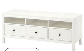 Hemnes Ikea TV skrinka biela