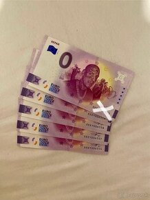 Separ - 0€ bankovka č. 6554, 6557, 6558, 6559