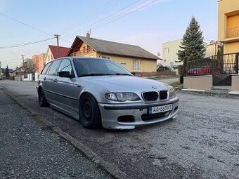 BMW E46 touring street drift