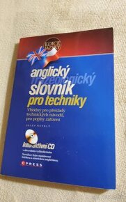 Knihy anglické, aj technicky slovník - 1