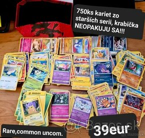 Pokemon karty original a produkty