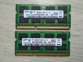 Pamat RAM Samsung 4GB DDR3 1333 MHz do notebooku