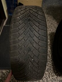 Zimné pneumatiky + Disky 205/55 R16 5x100 obuté na diskoch