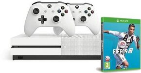 Xbox One S 1TB HDD Fifa edition, prislusenstvo a vela hier