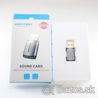 USB zvuková karta do počítača