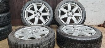 ALU Rial 5x112 a zimné Dunlop 225/50 R17 - 1