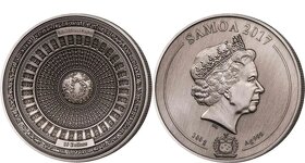 4vrstvová strieborná minca SPOJENÝCH ŠTÁTOV SPOJENÝCH ŠTÁTOV